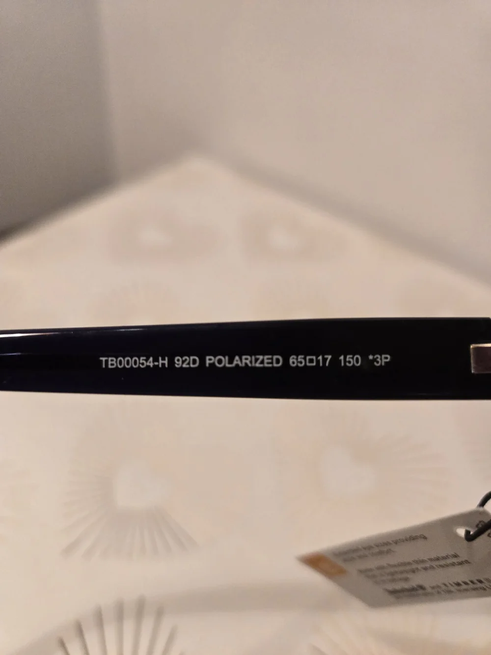 Timberland Polarized Black Frame Sunglasses with  Lenses
